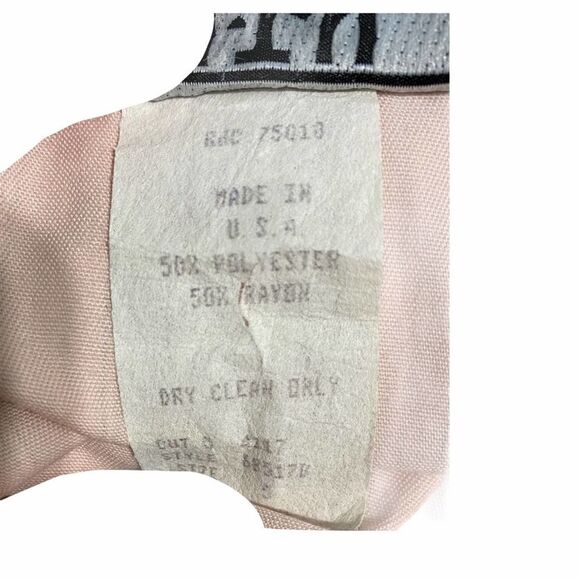 City Triangles‎ 90s Vintage Wrap Mini Skirt Striped Pink 5 - Picture 5 of 13